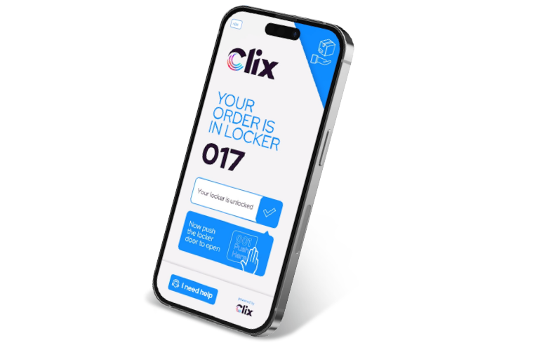 Clix Smart Lockers / Mobile-First Click + Collect Solutions / UK